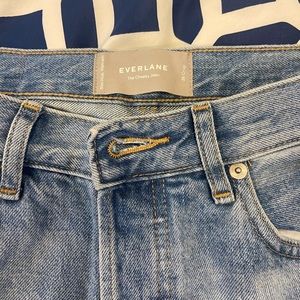 Everlane Lightwash Cheeky Jeans